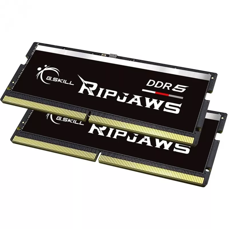 SO-DIMM 32 GB DDR5-4800 (2x 16 GB) kit dual, memoria nero, F5-4800S4039A16GX2-RS, Ripjaws