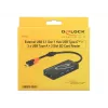 Hub USB DeLOCK USB 3.0 Type-C 3 porte