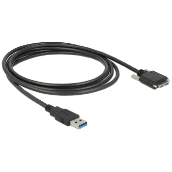 Cavo USB DeLOCK 83599 USB 3.2 Gen 1 3 m USB A Micro-USB B nero