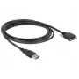 Cavo USB DeLOCK 83599 USB 3.2 Gen 1 3 m USB A Micro-USB B nero
