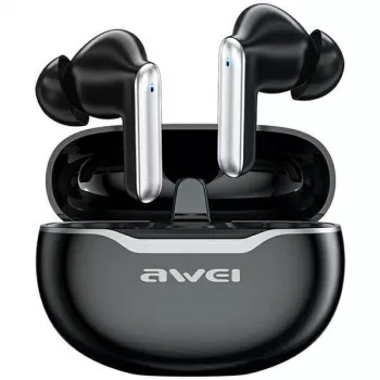 Awei cuffie Bluetooth 5.3 T50 TWS custodia di ricarica /nero