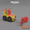 Set di costruzioni Marioinex Mini Waffle Constructor – 141 pezzi, multicolore, per bambini dai 5 anni in su