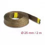 Guaina per cavi DeLOCK 20889 marrone fibra di basalto 2,5 cm