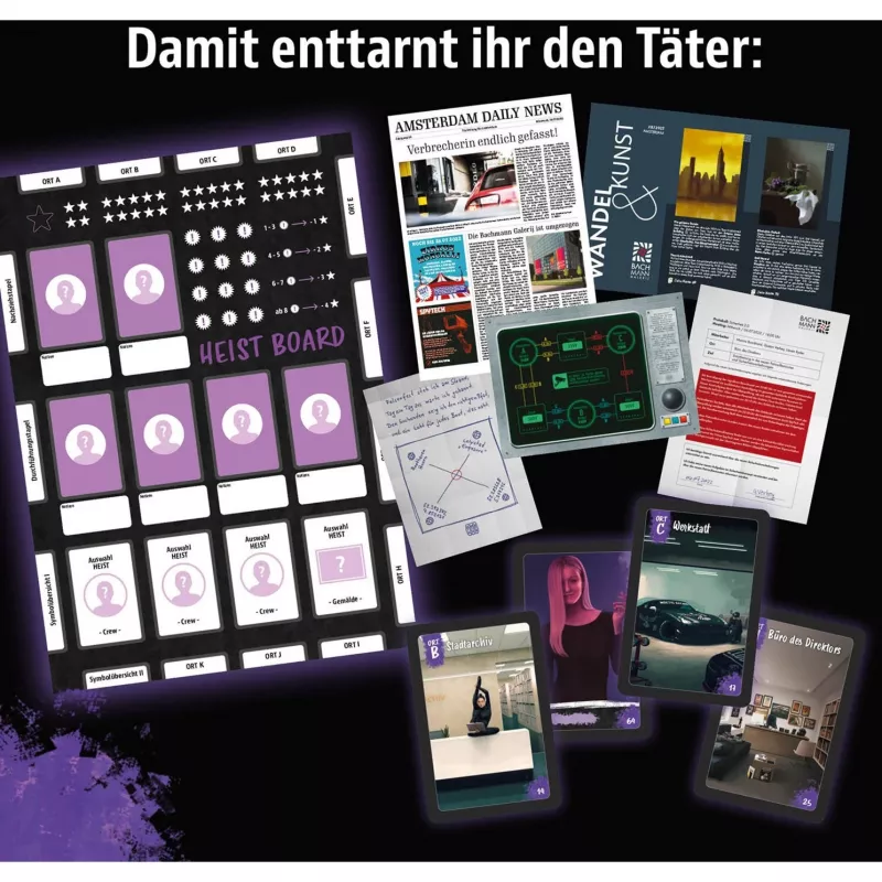 Masters of Crime - Still Life, gioco da tavolo