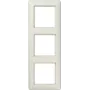 Placca di copertura per interruttori/prese JUNG AS 583 avorio – duromero, 80,5×222,5 mm