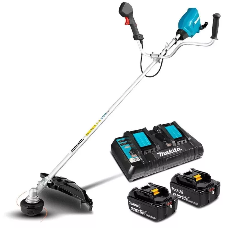 Makita DUR369APT2 decespugliatore/trimmer 1000 W AC/batteria nero, blu, grigio