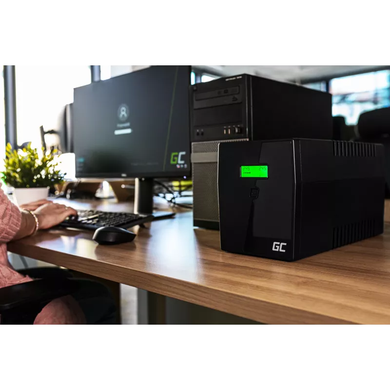 Green Cell UPS04 MicroPower 1500VA / 900W UPS Line-Interactive
