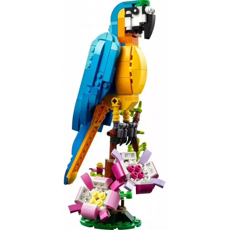 LEGO set da costruzione Pappagallo esotico 31136 — modello da esposizione Creator, 253 pezzi, 220×120×110 mm