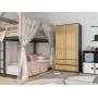 Topeshop SZAFA MALWA AN/AR K armadio camera da letto 5 ripiani 2 ante
