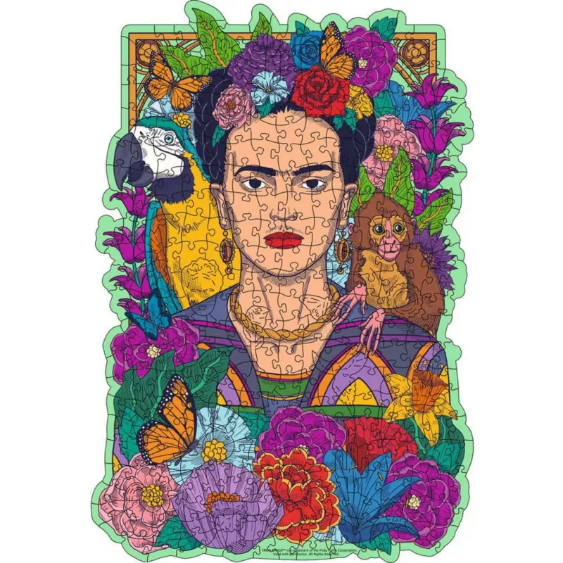 Puzzle Ravensburger Frida Kahlo – puzzle in legno da 300 pezzi