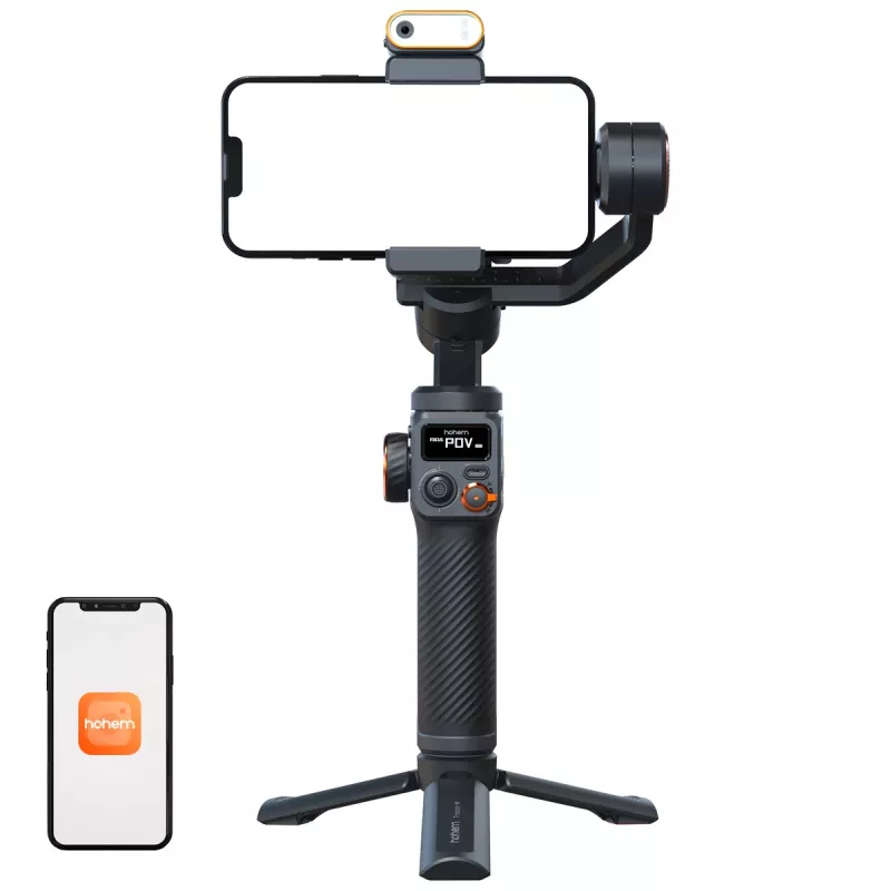 Stabilizzatore per fotocamera smartphone Hohem iSteady M6 Kit nero 2600 mAh