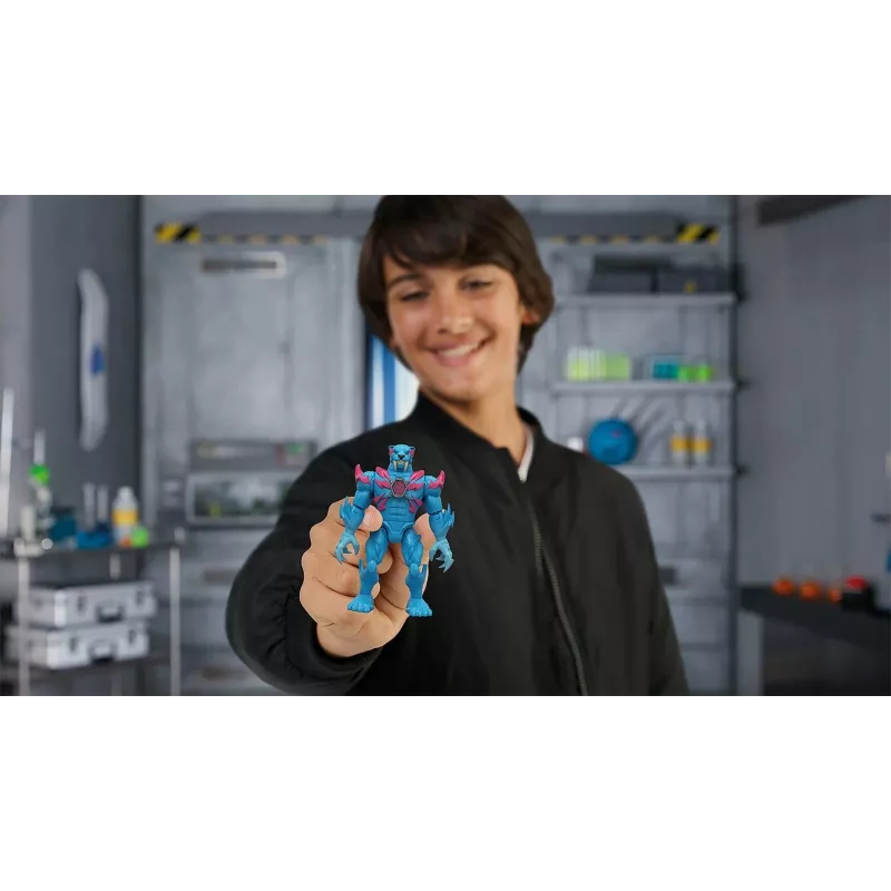 Set di figure Cobi Mr Beast Lab Hybrids — action figure da collezione di Cobi