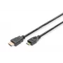 Digitus ASSMANN - cavo video/audio - HDMI - 30 AWG - Mini-HDMI, 19 poli (M) - HDMI, 19 poli (M) - 3 m - doppio isolamento - nero (AK-330106-030-S)