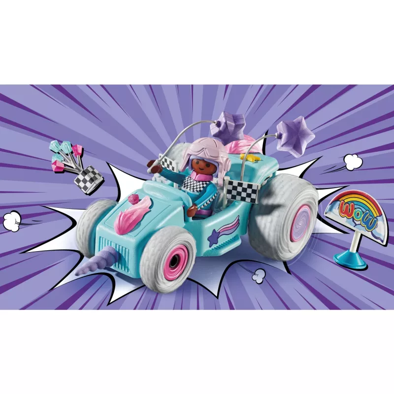 Set personaggi Funstars 71635 Racing unicorno