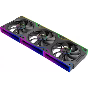 Xilence XPF360.ARGB kit ventole case ARGB 120mm – confezione da 3, nero