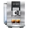 Macchina per caffè espresso automatica JURA Z10 (EB) — serbatoio acqua 2,4 L, macinacaffè integrato, 1450 W, alluminio/bianco