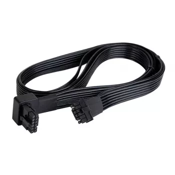 SilverStone SST-PP14-90 cavo 12VHPWR, 90 gradi, 650 mm, nero