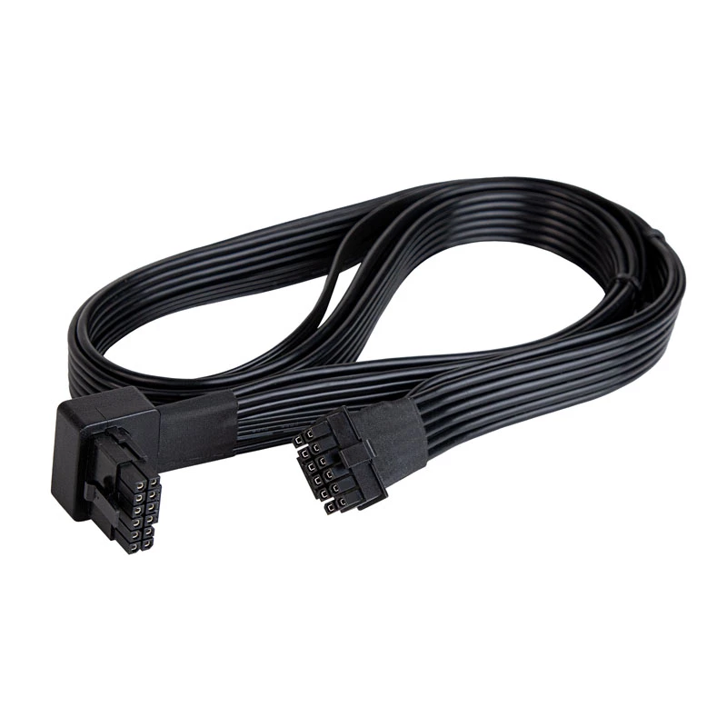SilverStone SST-PP14-90 cavo 12VHPWR, 90 gradi, 650 mm, nero