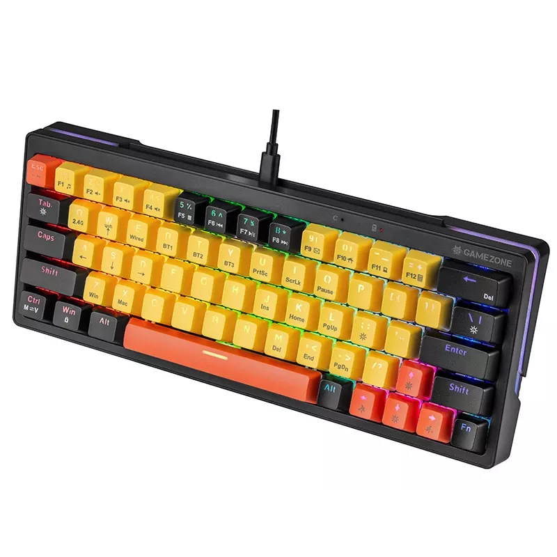 Tastiera meccanica Tracer Gamezone EVO2 Hot Swap 63 (giallo)