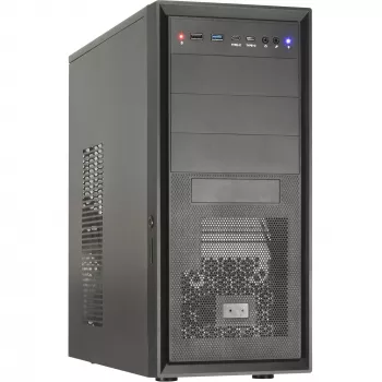 Case per computer Inter-Tech ATX IT-8862 Plaid, colore nero