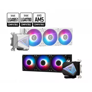 MSI MAG Coreliquid I360 WHITE processore raffreddamento a liquido all-in-one 12 cm 1 pz.
