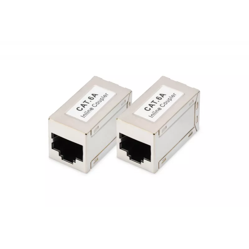 Digitus giunti modulari CAT 6A schermati 2 pezzi RJ-45 contatti dorati