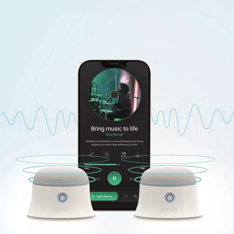 Diffusore portatile Ultron Mag Soundmate, bianco
