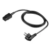 Spina di alimentazione tipo F Rittal DK 7200.216 nero 1,8 m