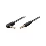 Microconnect AUDLL1A Cavo audio 1 m 3,5 mm nero