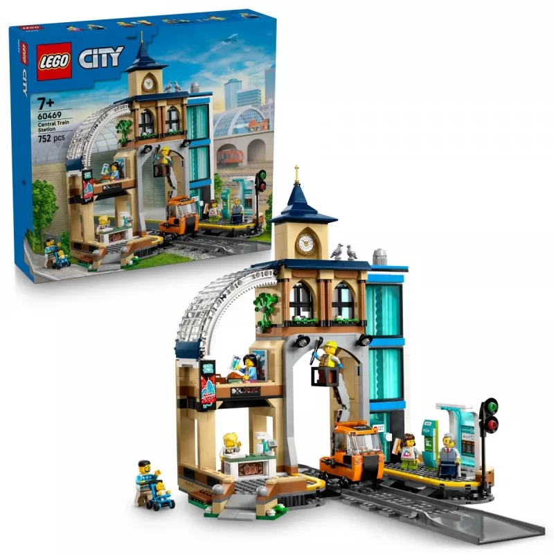 LEGO CITY 60469 Stazione ferroviaria centrale