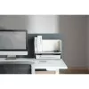 Organizer da scrivania Digitus con caricabatterie Qi acciaio grigio bianco 1 cassetto