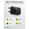 Caricabatterie per dispositivi mobili Goobay 65403 universale nero ricarica rapida AC