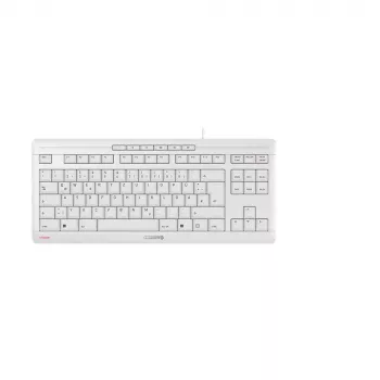 CHERRY STREAM TKL tastiera universale USB QWERTZ tedesco bianco
