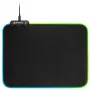 1337 RGB V2 Gaming Mat 360, tappetino mouse gaming nero
