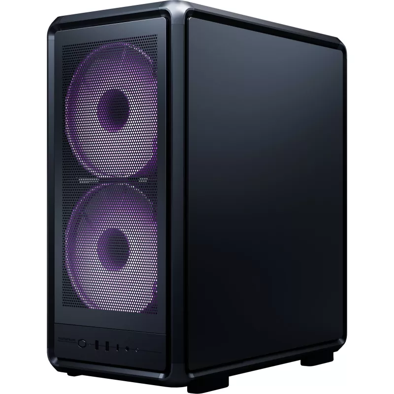 Case PC Cooler Master MasterFrame 500 Mesh Midi Tower — nero con lato trasparente, supporta ATX/EATX, 2x200 mm anteriori, 1x120 mm posteriore