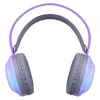 Defender FreeMotion B651 63651 cuffie wireless on-ear, Bluetooth 5.3, retroilluminazione RGB, 20–20000 Hz, 105 dB, USB-C, AUX, bianche