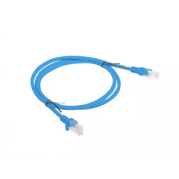 Cavo di rete LANBERG Cat5e U/UTP RJ-45–RJ-45 blu 1 m, conduttore CCA