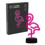 Lampada LED da tavolo/decorativa MANTA SNL79PK rosa fenicottero – lampada LED decorativa