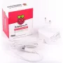 Alimentatore ufficiale bianco Raspberry Pi 5,1 A/3 A, bianco, Bulk