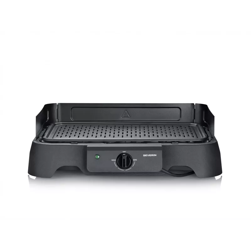 Griglia elettrica da tavolo SEVERIN PG 8595 — 2000 W, superficie di cottura rettangolare, nero