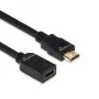 Prolunga HDMI MediaRange MRCS256, HDMI 2.0, 18 Gbit/s, ARC, HDMI Type-A maschio a femmina, 2 m, nero