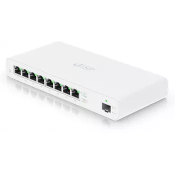 Ubiquiti UISP Router via cavo Gigabit Ethernet bianco