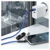 Cavo USB RealPower MagneticCharge3 1m USB A nero blu rosso