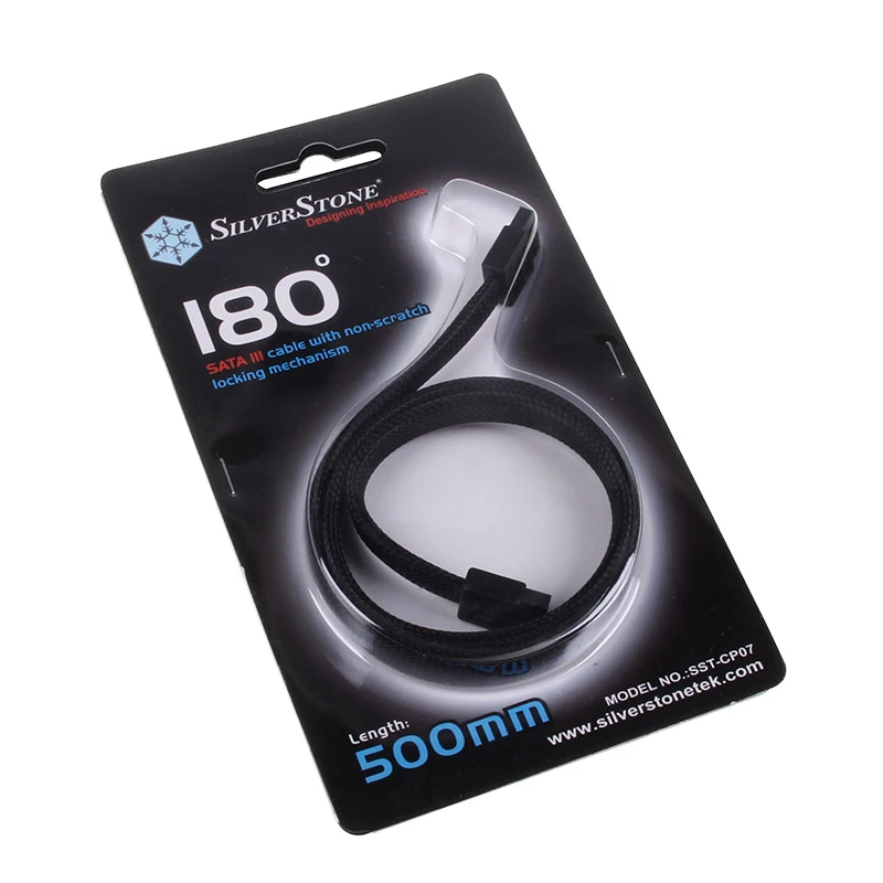 SilverStone CP07 - cavo SATA - Serial ATA 150/300/600 - SATA (F)