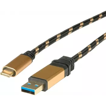 ROLINE Gold - Cavo USB - USB Tipo A (M) a USB-C (M)