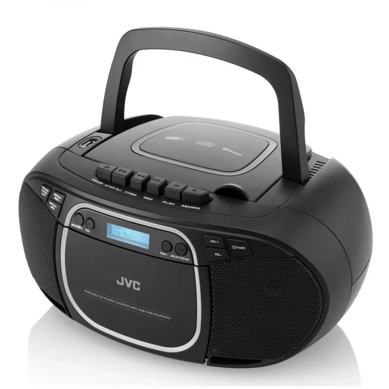 JVC RC-E561B-DAB lettore CD nero lettore CD portatile