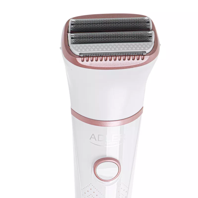Rasoio elettrico Adler AD 2941 a umido e a secco per donna, bianco