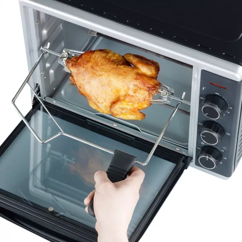 Severin TO 2056 fornetto tostapane 30 L nero, acciaio inox grill
