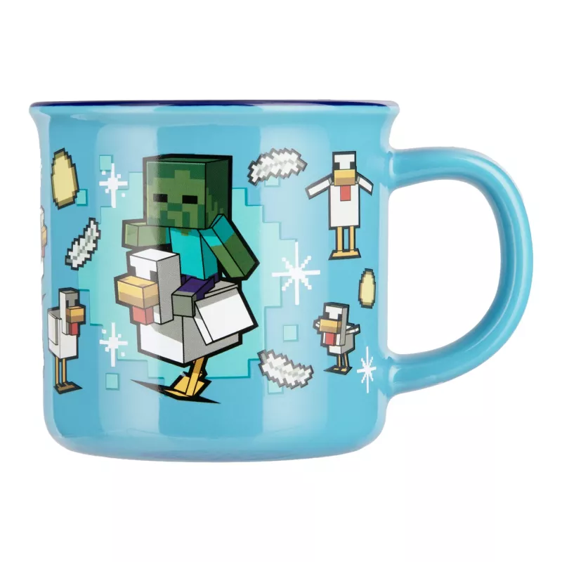 Paladone Minecraft Chicken Jockey Tazza a Cambio di Calore