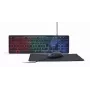 Tastiera full-size cablata con mouse Gembird KBS-UML-01 — USB, QWERTY US, 104 tasti, nero
